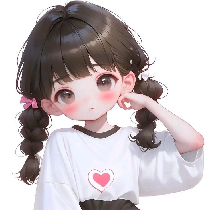 cartoon dp for girls