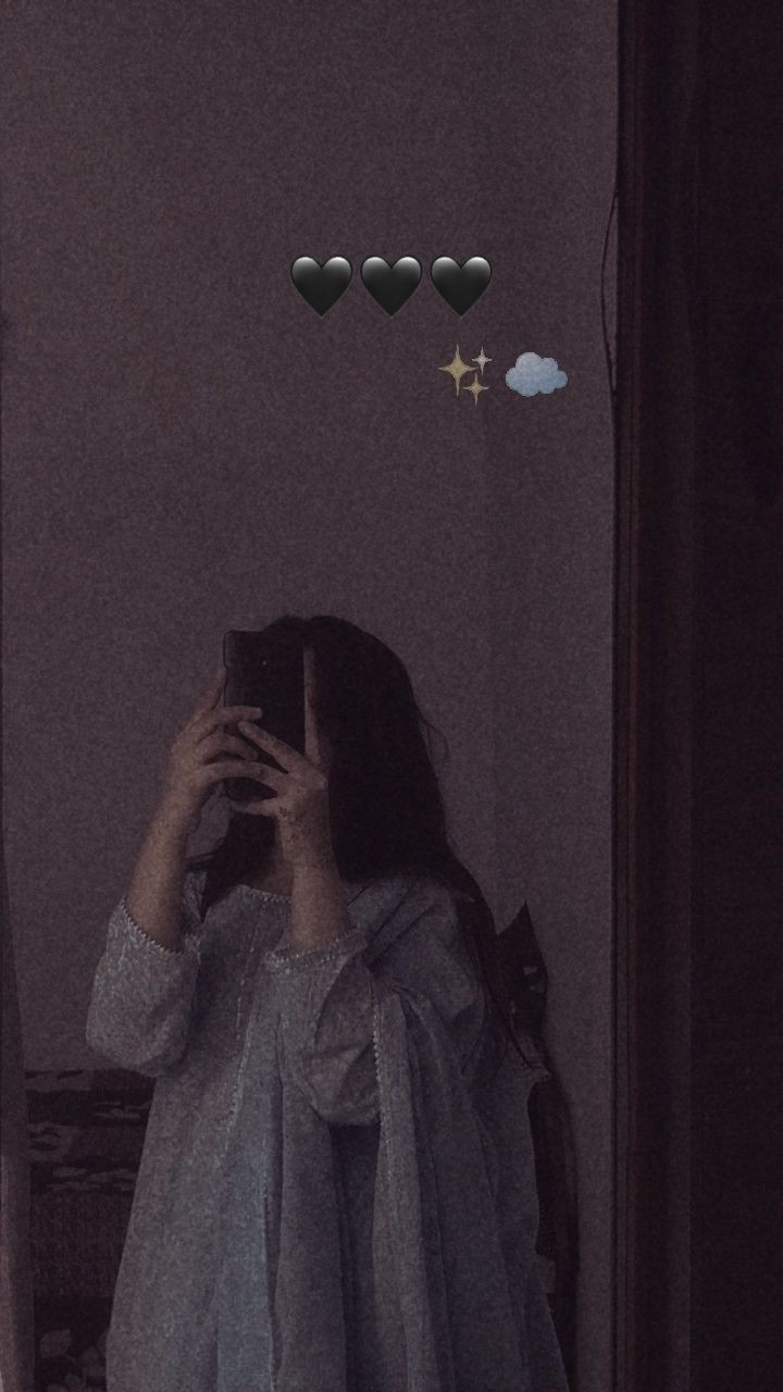 hidden face dp for girls