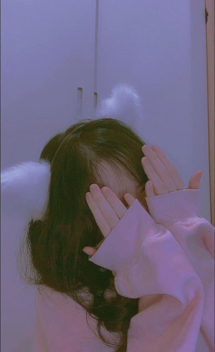 hidden face dp for girls