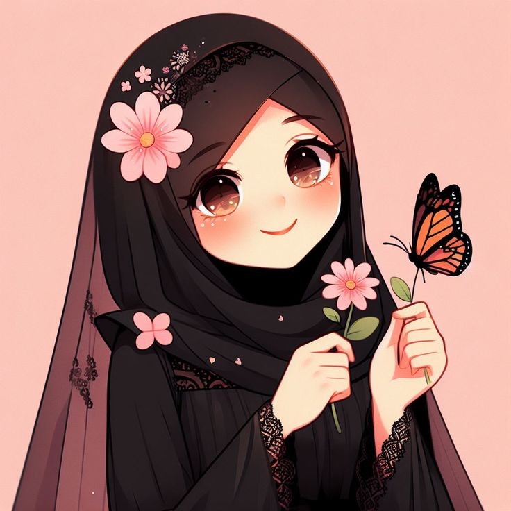 hijab girl dp