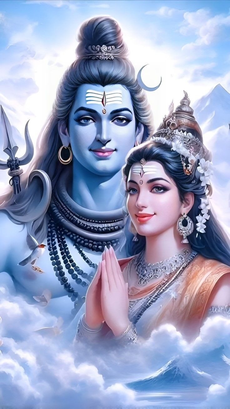 shiv parvati images