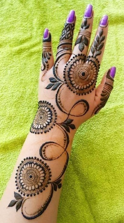 simple mehndi design for girls simple mehndi design for girls