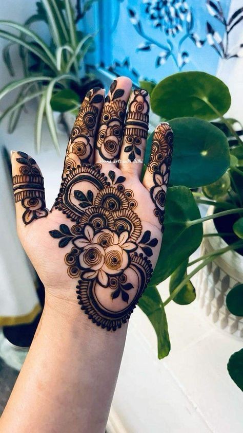 simple mehndi design for girls simple mehndi design for girls