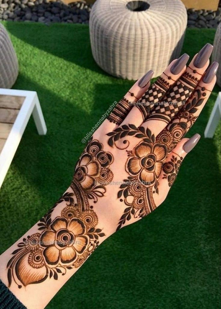 simple mehndi design for girls simple mehndi design for girls